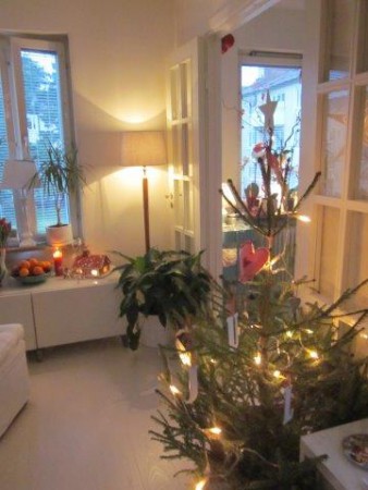 Julafton 2013 firade jag hos min syster i Stockholm med familj.