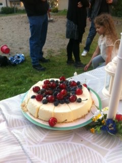 Tårta naturligtvis!