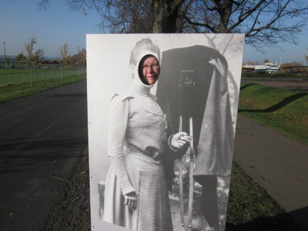 Mamma har tagit de fina korten.